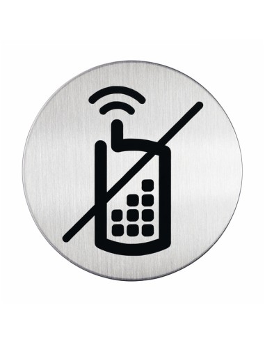 Märk Durable Picto Mobiiltelefonide kasutamine keelatud