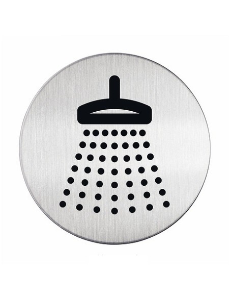 Pictogramm Durable Stainless Steel -shower
