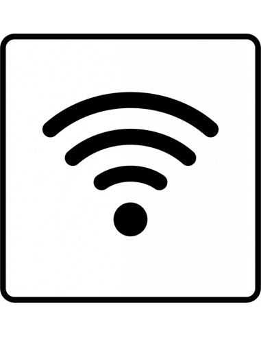 Label 85x85mm Wi-Fi