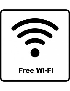 Label 85x85mm Wi-Fi 2