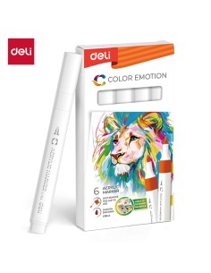Akrüülmarker DELI 43 white