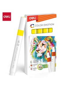 Akrüülmarker DELI 44 yellow