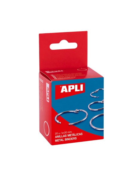 Metallrõngad Apli Ø20mm 20tk