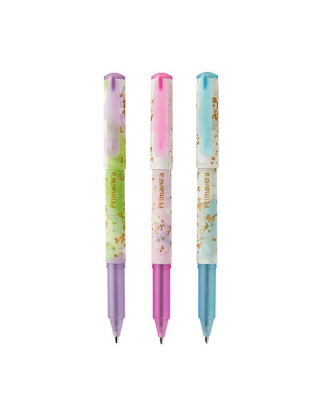 Blue ink ballpoint pen "DreamWrite. "Primavera"  1.0 MM, 3 types