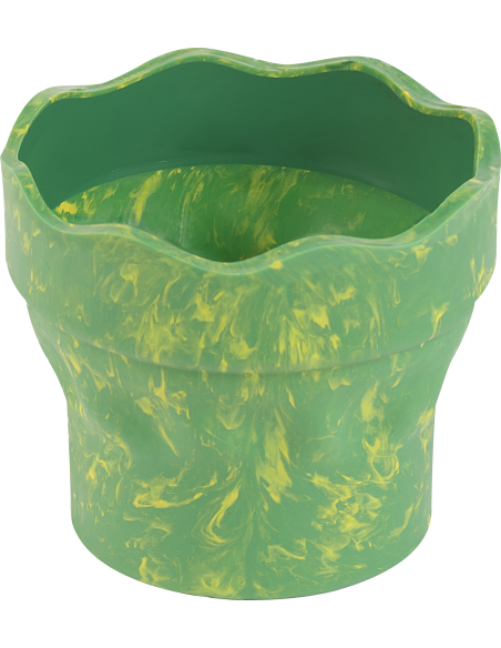 Water cup Clic&Go green marble