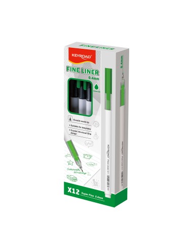 Tindipliiats Keyroad FineLine 0.4mm, roheline