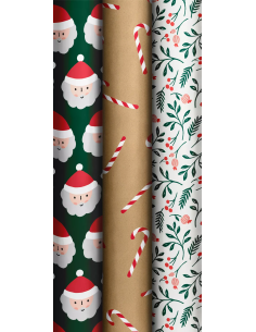 Pakkepaber Stewo 70x100cm Happy Hohoho