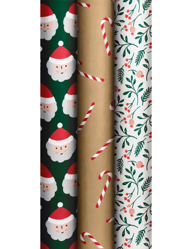 Pakkepaber Stewo 70x100cm Happy Hohoho