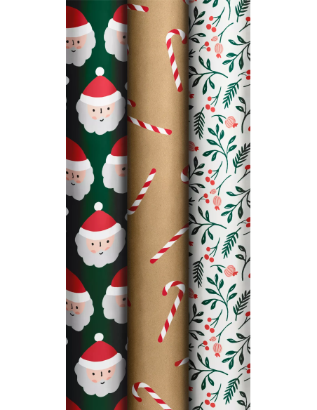 Pakkepaber Stewo 70x100cm Happy Hohoho