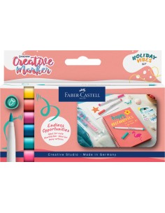 Markerid Faber-Castell Gofa B Holiday Vibes, komplekt 6tk/pk