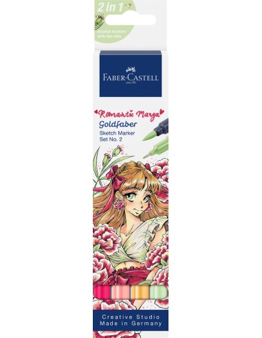 Visandimarker Faber-Castell Gofa Romantic Manga 2