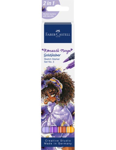 Visandimarker Faber-Castell Gofa Romantic Manga 3