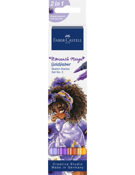 Visandimarker Faber-Castell Gofa Romantic Manga 3