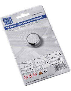 Tahvlimagnet ALCO 7028A super tugev 25mm, hõbe 1tk/pk