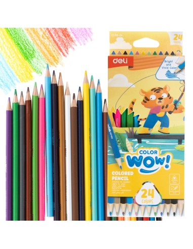 Colored Pencil DELI 24 colors
