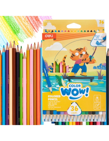 Colored Pencil DELI 36 colors