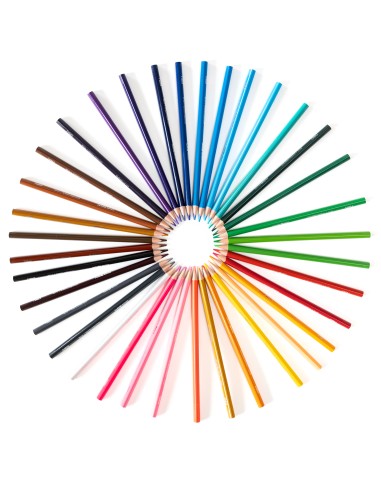 Värvipliiatsid DELI ColorWow 36 värvi kolmetahulised