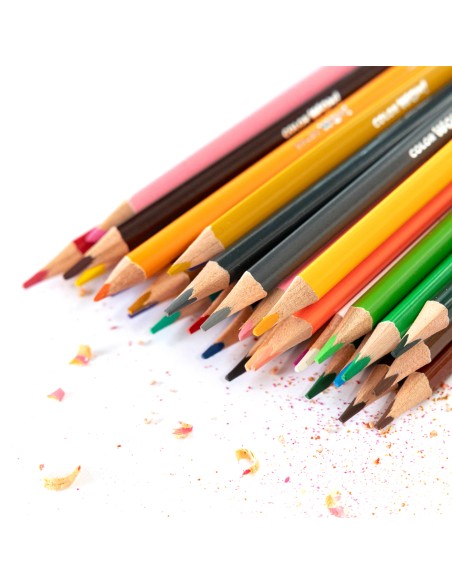Värvipliiatsid DELI ColorWow 36 värvi kolmetahulised