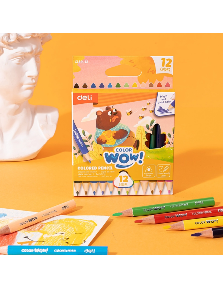 Colored Pencil DELI 12 colors