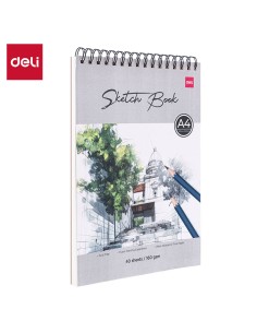 Sketch Book DELI A4-40P, 160g