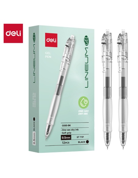 Gel Pen ST tip: 0.5mm, black ink