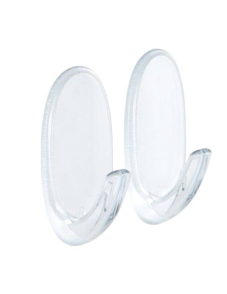 Command™ Small Clear Hooks with Clear Strips 17092CLR