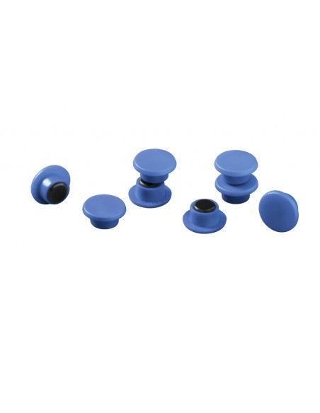 Magnets Durable 15mm blue 8pcs in blister