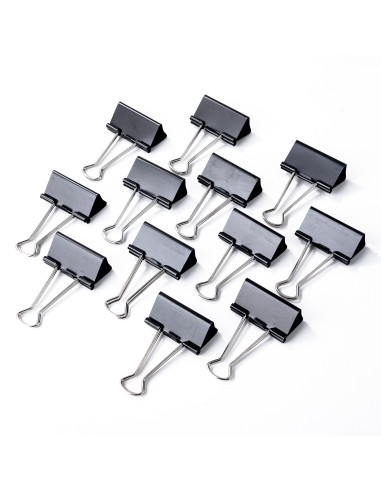 Effortless Binder Clip 51mm BLACK