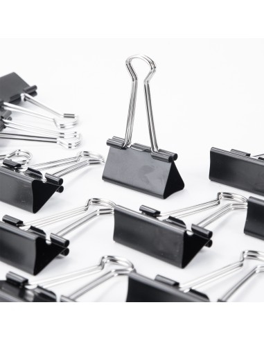 Effortless Binder Clip 41mm BLACK