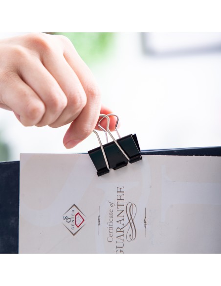 Effortless Binder Clip 32mm BLACK