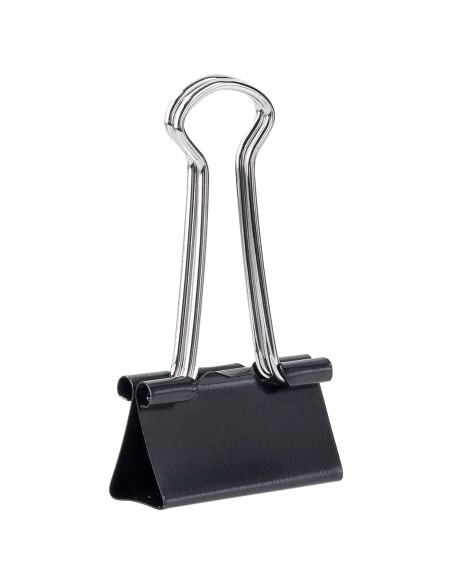 Effortless Binder Clip 25mm BLACK