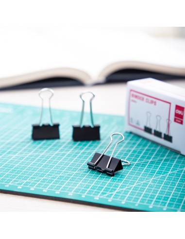 Effortless Binder Clip 25mm BLACK