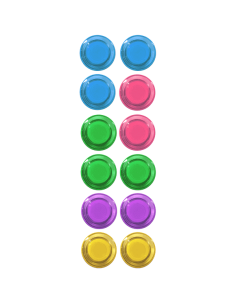 Tahvlimagnet deVENTE Circle 20mm 12tk/pk