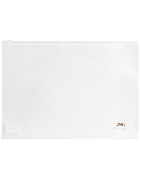 Zip Bag DELI A5 Transparrent