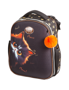 School Backpack deVENTE "I See You", Hard Shell, 38x28x16 cm, 17 L, 950 g