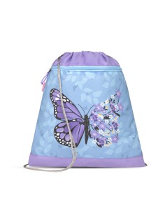 Gym Bag Belmil 336-91 Purple Blue Butterfly