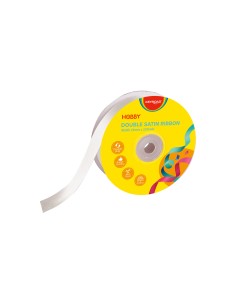 Satiinpael Keyroad laius 25mm x 25y valge 800