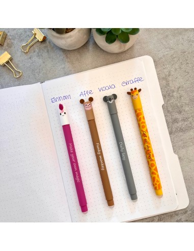 Gel roller animal Erase it! unicorn