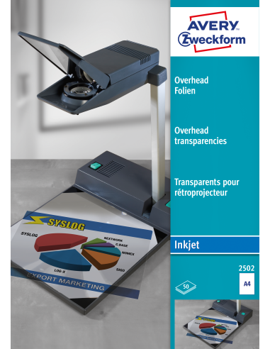 INKJET FILM A4 50 SHEET