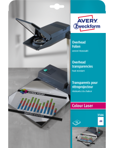 OHP film Zweckform A4/20sheets laser/copy