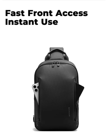 Sling bag Bange 3077 black