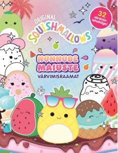 Squishmallows. Nunnude maiuste värvimisraamat