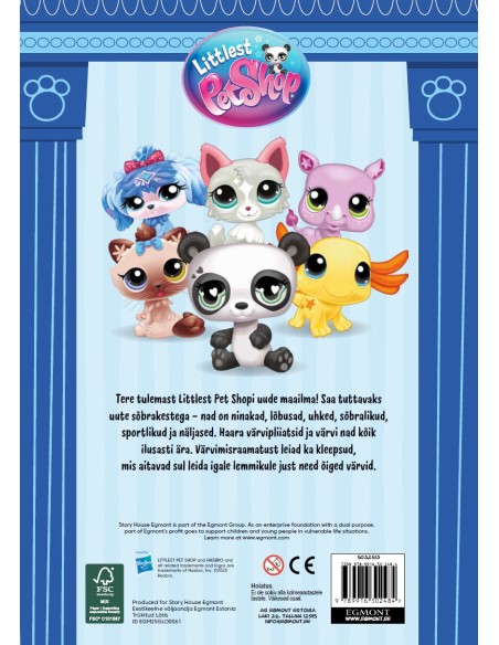 Littlest Pet Shop. Värvimisraamat