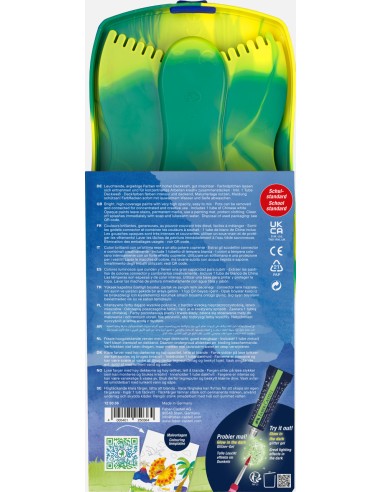 Con paint box 12 dinsosaur chinese white