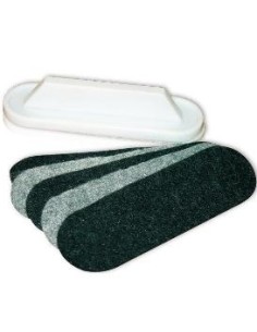 Eraser with magnet2x3 OVAL for whiteboards