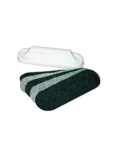 Tahvlipuhastaja 2x3 Oval magnetiga, valgele tahvlile