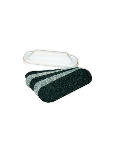 Tahvlipuhastaja 2x3 Oval magnetiga, valgele tahvlile