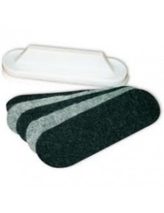 Refill pads for eraser 2x3 OVAL 5pcs
