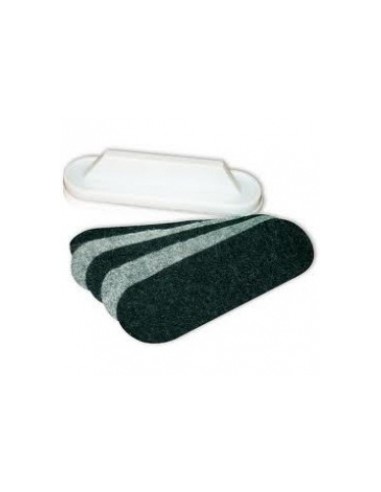 Tahvlipuhastaja 2x3 Oval varulapid 5tk/pk