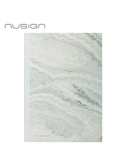 Nusign Leather Cover Notebook A5-210mmx148mm-80 Green